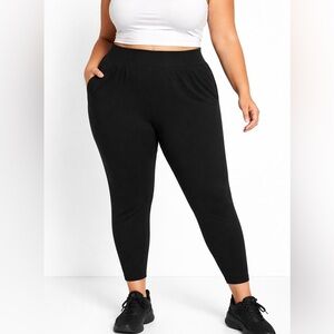 Torrid black ankle length leggings with pockets 2X